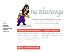 Tablet Screenshot of nazdorovya.com